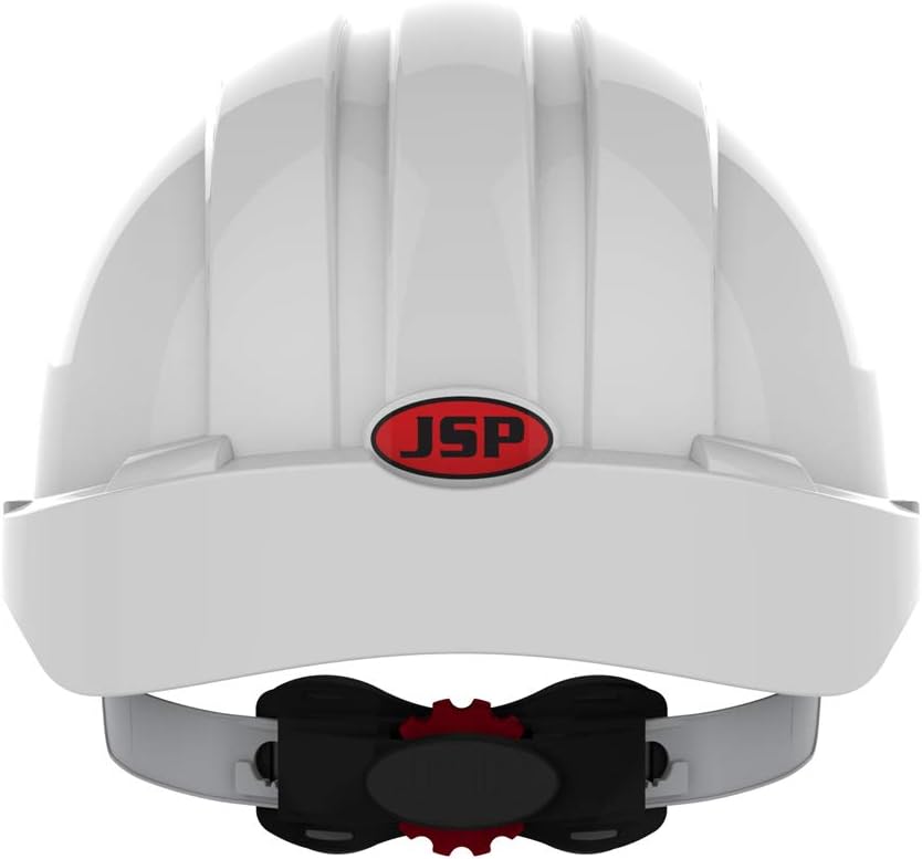 Safety Helmet White - EVO3 OneTouch Slip Ratchet Vented - Free Shipping Worldwide