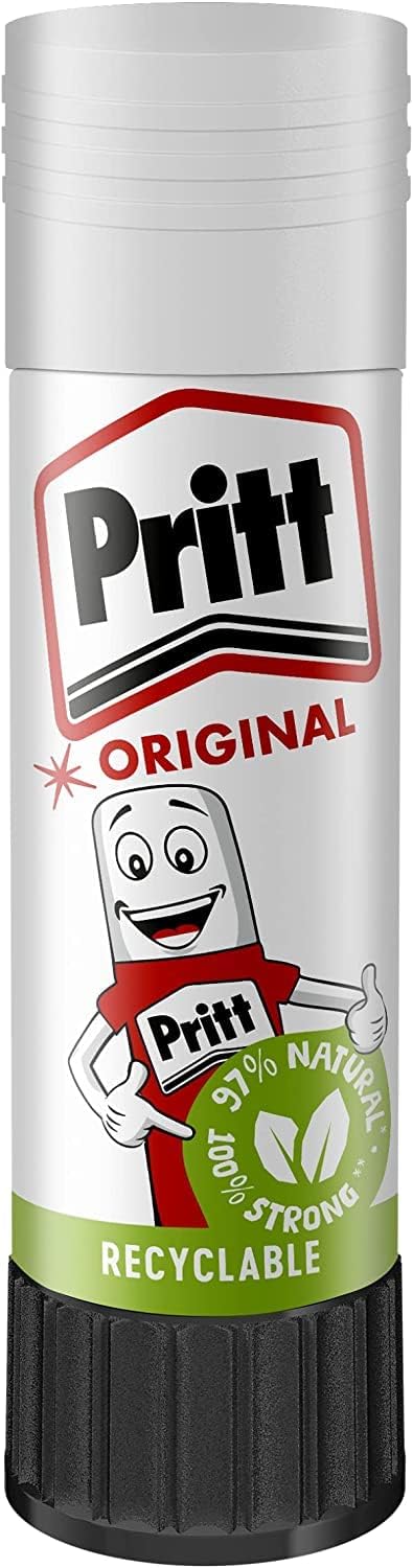 Pritt Stick Glue Stick 22g (Pack of 3); Free Shipping Worldwide