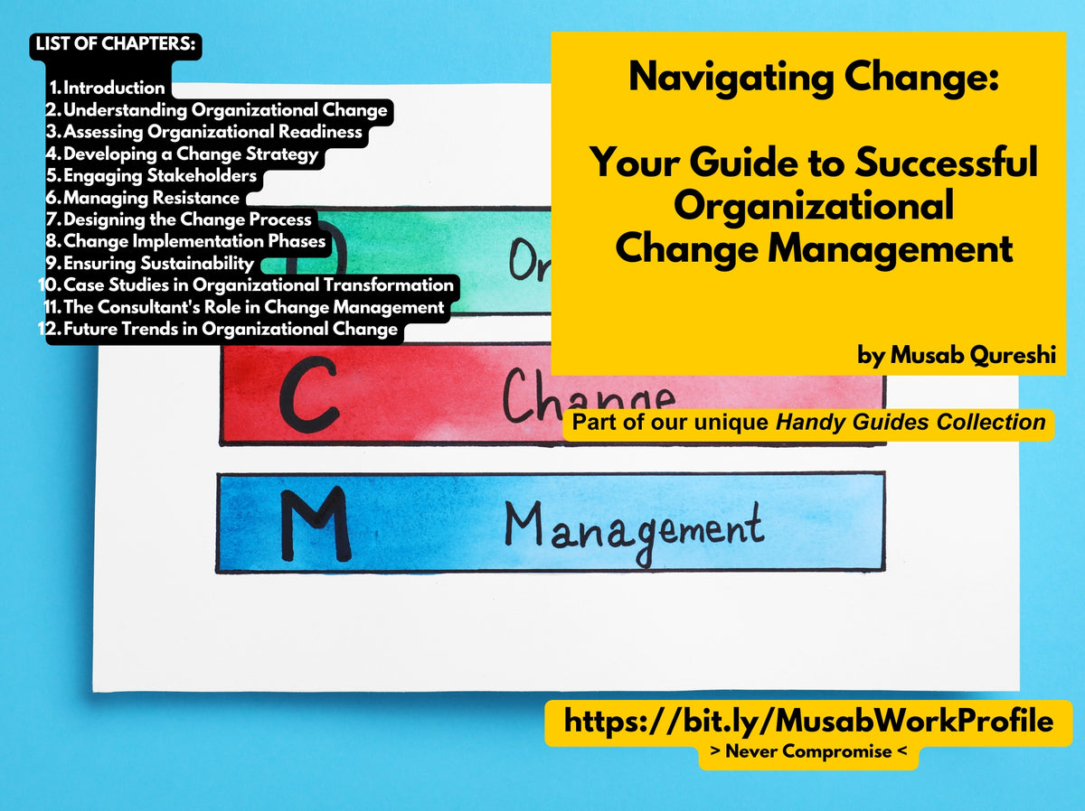 Navigating Change: Your Guide to Successful Organizational Change Management (PDF eBook) - Immediate Download