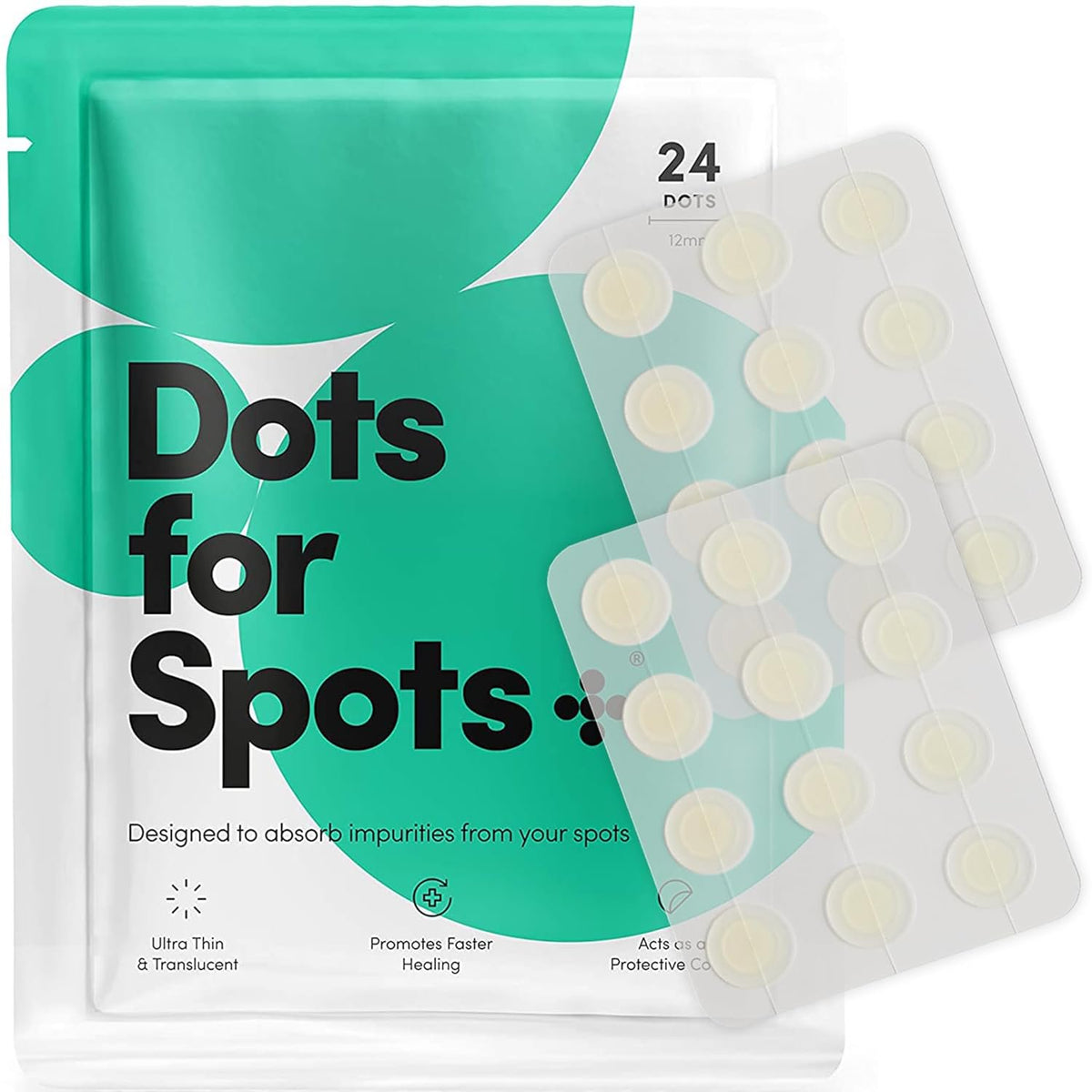 Dots for Spots Acne Patches - Pack of 24 - Free Postage Worldwide