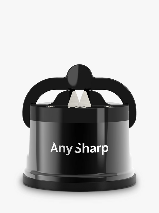 AnySharp Classic Pro Kitchen Knife Sharpener, Black - Free Shipping Worldwide