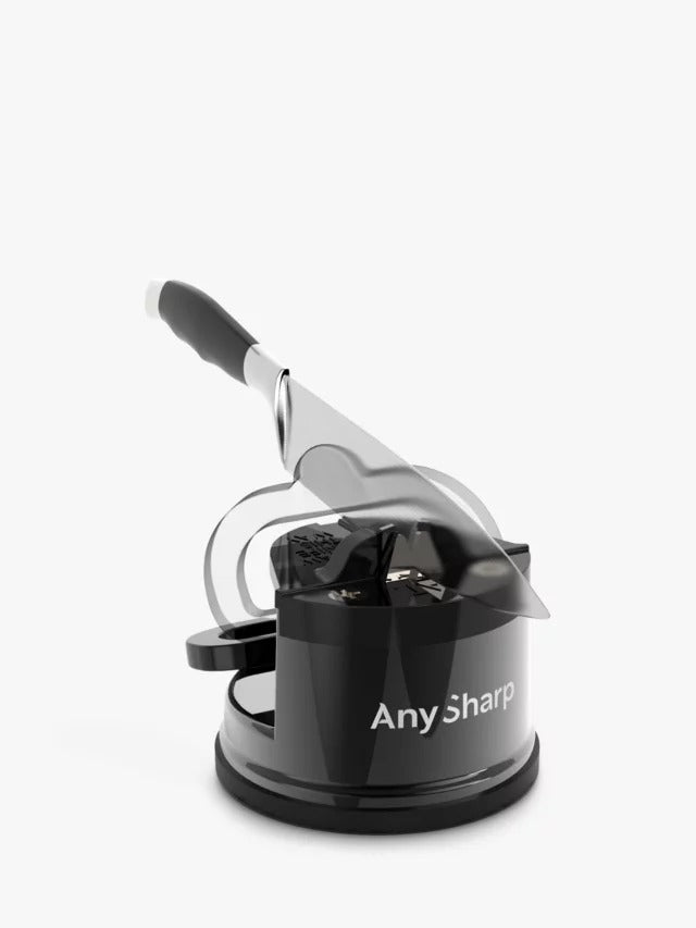 AnySharp Classic Pro Kitchen Knife Sharpener, Black - Free Shipping Worldwide