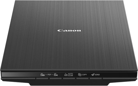 Canon LiDE 400 Colour Flatbed Scanner (Black) - Space Saving Design with USB Type-C Connectivity, Easy One-Touch Operation - Ideal for Home or Office - Free Shipping Worldwide