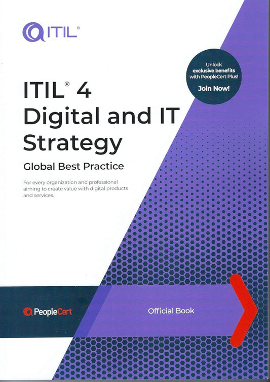 ITIL® 4: Digital and IT Strategy - Guidance Manual (Latest Version) Paperback - Free Postage Worldwide