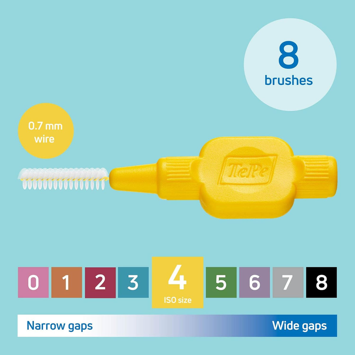TePe Interdental Brush (Made in Sweden) - Free Postage Worldwide!