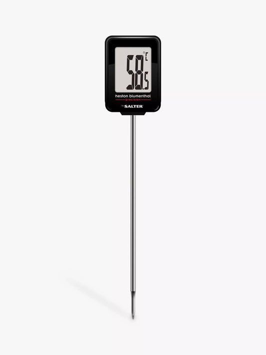Salter Instant Read Digital Thermometer - Heston Blumenthal - Free Shipping Worldwide