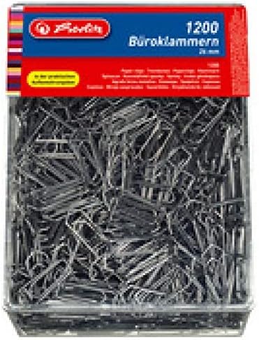 Herlitz 26 mm Paper Clips - Free Shipping Worldwide&nbsp;