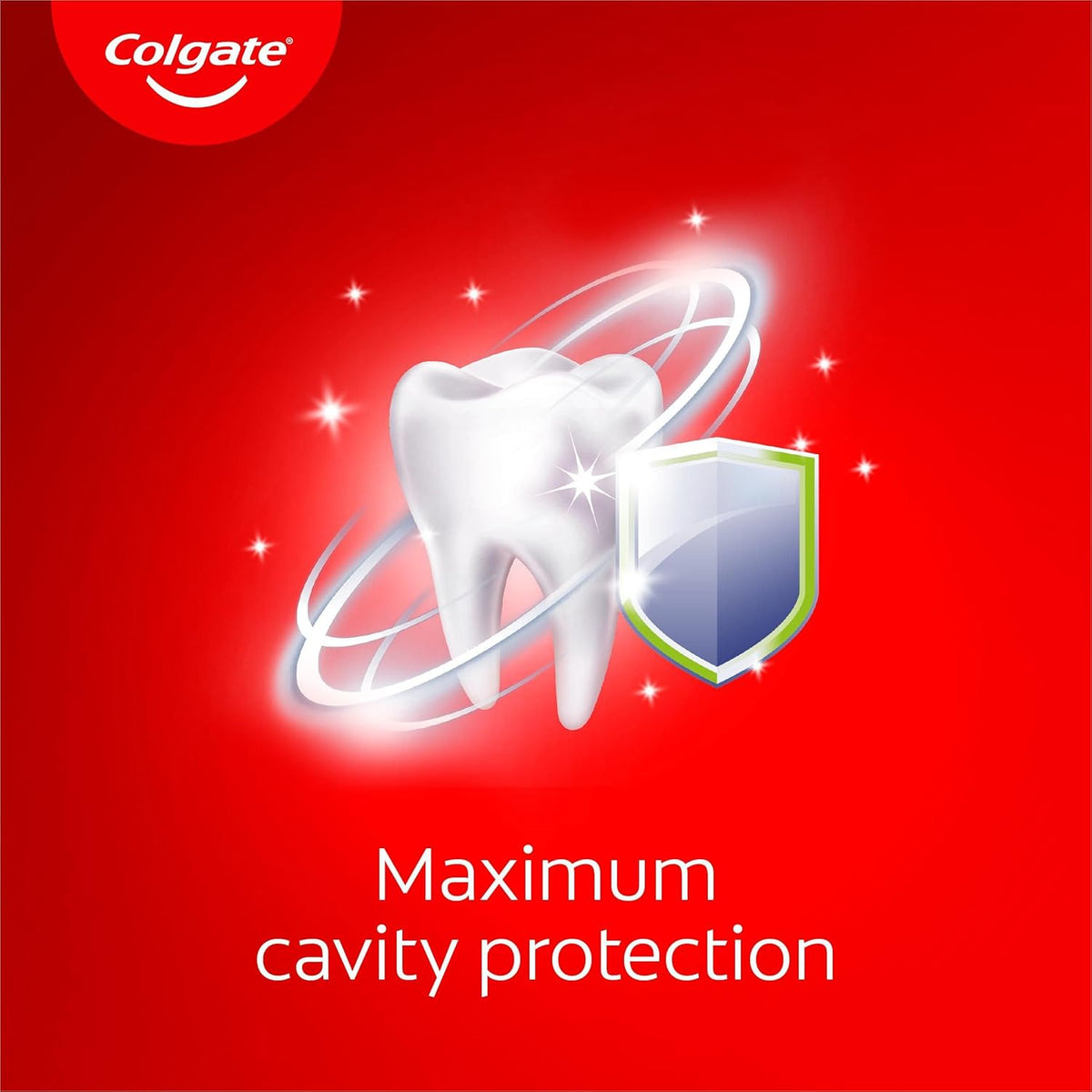 Colgate Maximum Cavity Protection Toothpaste 75ml, with Calcium Boost, Strengthens and Protects Enamel, Protects Against Cavities, Fluoride Toothpaste, Great Regular Flavour - Free Shipping Worldwide