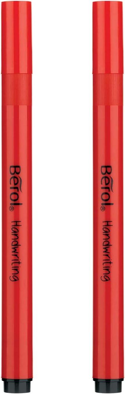 Berol Handwriting Pen Pack of 2 - Black | Free Shipping Worldwide