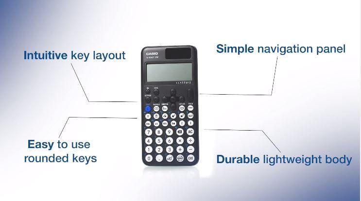 Casio FX-83GTCW Black Scientific Calculator - Free Shipping Worldwide