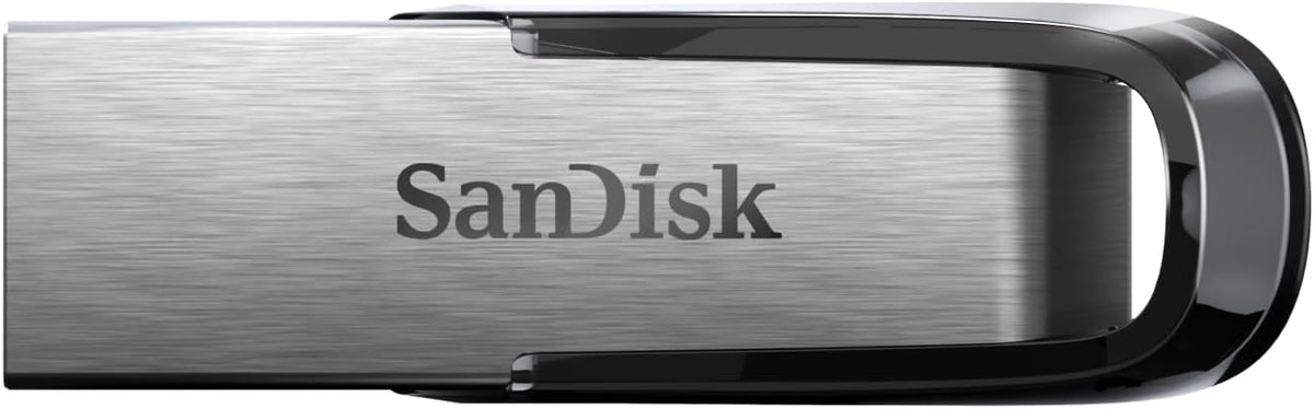 SanDisk 512GB (high capacity) Ultra Flair USB 3.0 Flash Drive USB stick, Memory stick with transfer speeds up to 150 MB/s, Password protection, Durable, Sleek Metal Casing Silver/Black - Free Shipping Worldwide